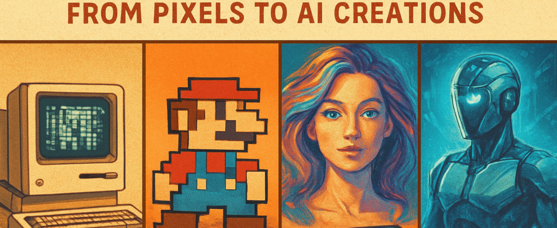 The Evolution of Digital Art: From Pixels to AI Creations