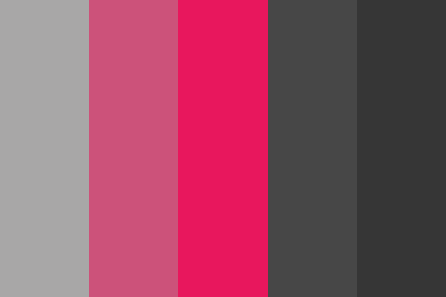 Contemporary color palette showing complementary and triadic color schemes
